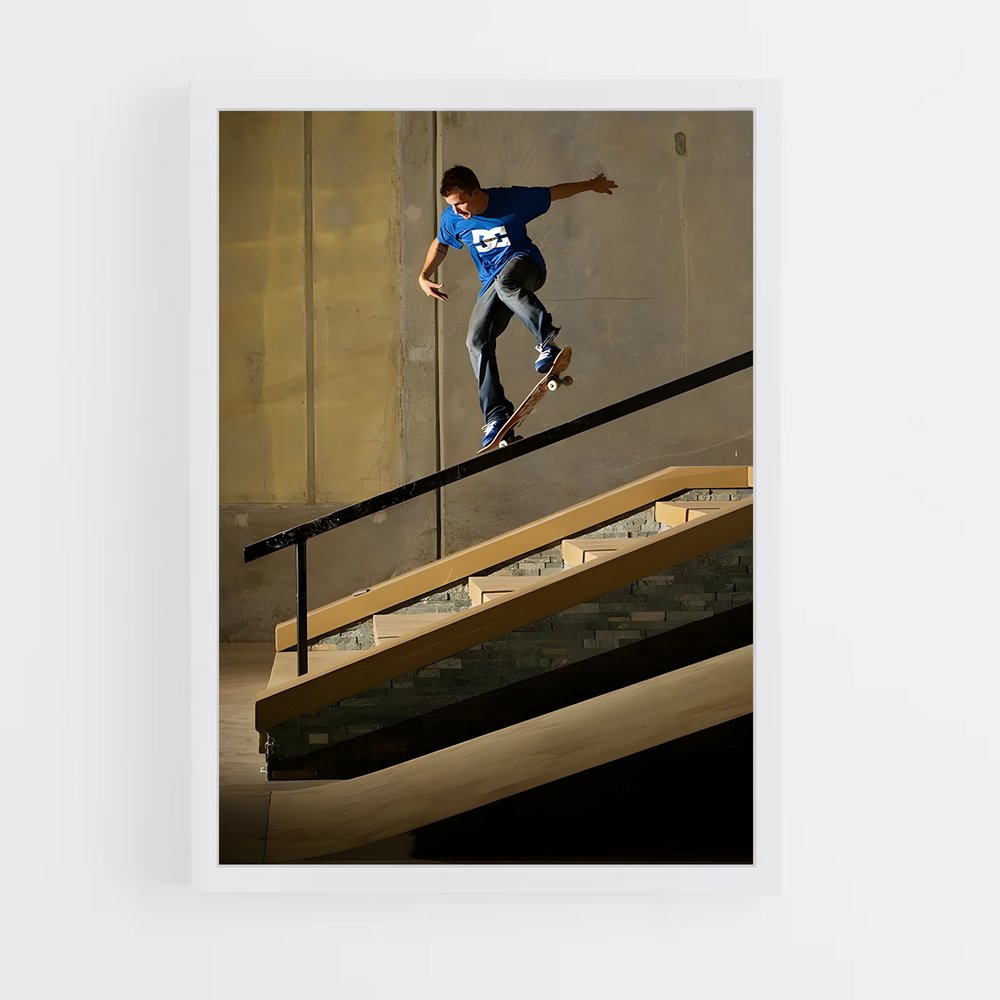 Poster Skate ou Mort – affiche Skateboard (vue 3)